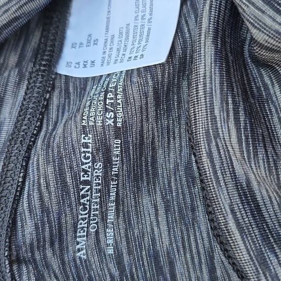 American Eagle Hi-Rise gray sport leggings XS - Picture 7 of 9